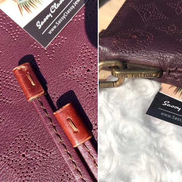 Authentic Louis Vuitton Monogram Leather Bag Purse - Picture 7 of 9